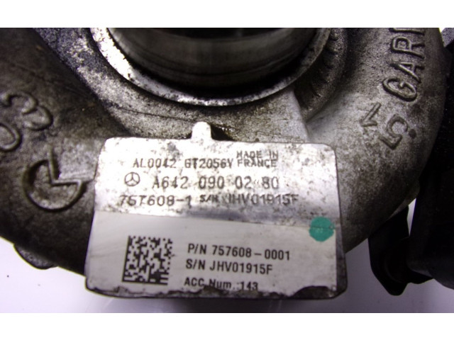  Турбина Mercedes-Benz GL X164  A6420905980, A6420900280   для двигателя OM642940      