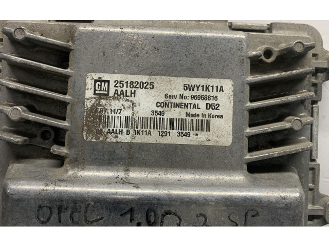 Блок управления двигателя 96958816, 96958816   Chevrolet Spark