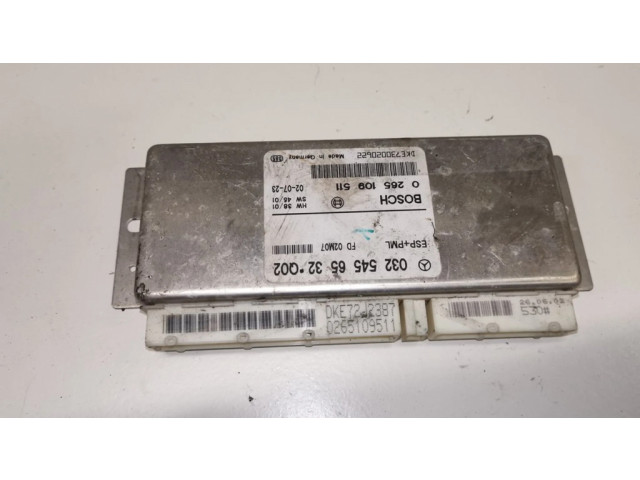 Блок управления АБС 0325456532, 0265109511   Mercedes-Benz E W211