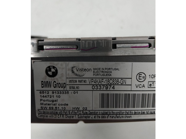 Радио/ проигрыватель CD/DVD / навигация VP4KAF18C838GN, 0337974 BMW 1 E81 E87 2005