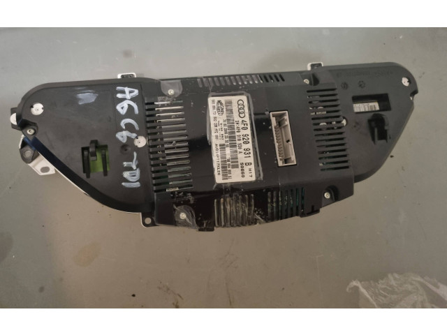 Панель приборов 4F0920931B, 4F0910930A   Audi A6 S6 C6 4F       