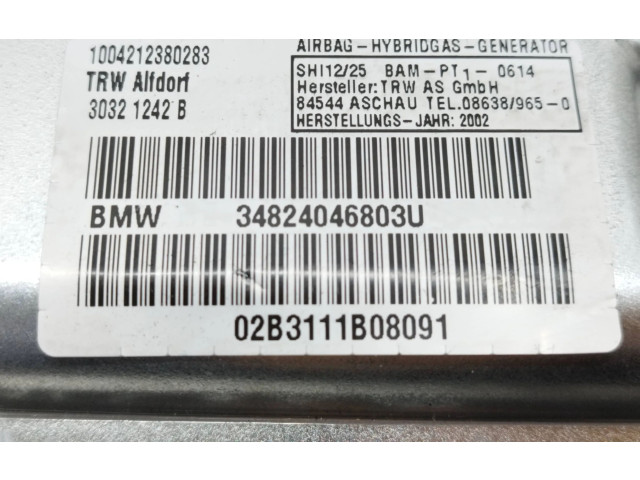 Подушка безопасности двери 30321242B, 34824046803U   BMW 7 E65 E66