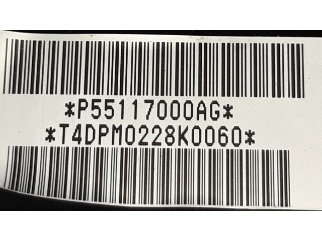 Подушка безопасности пассажира P55117000AG Jeep Grand Cherokee (WK)