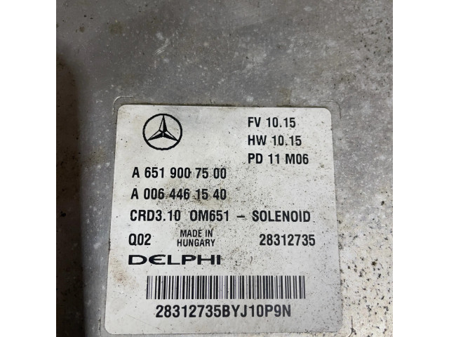 Řídící jednotka A6519007500, 28312735 Mercedes-Benz C W204 2010