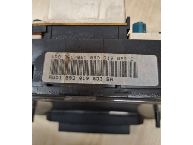 Панель приборов 893919059C, 893919033BA   Audi 80 90 S2 B4       