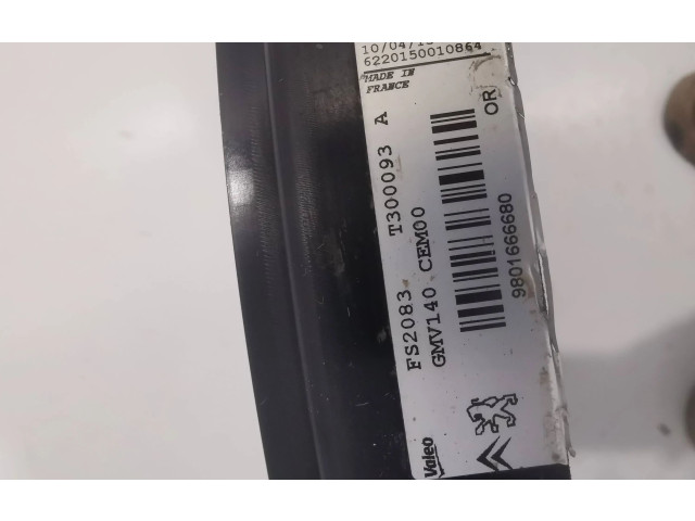 Вентилятор радиатора 9801666680 Peugeot 2008 I