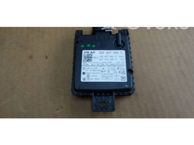 Датчик слепых зон 2Q0907686G Skoda Octavia Mk4