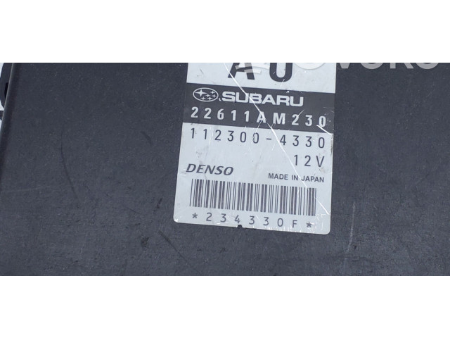 Блок управления двигателя 1123004330, 22611AM230 Subaru Forester SG