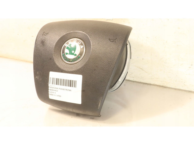 Подушка безопасности водителя Skoda Fabia Mk2 (5J)