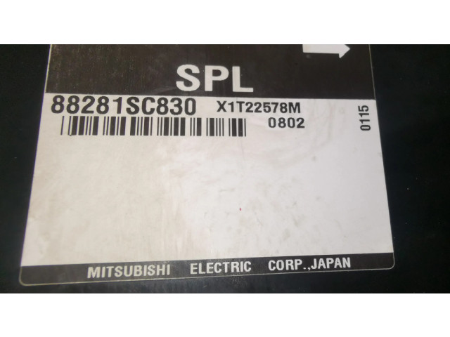 Блок управления 88281SC830   Subaru Forester SH