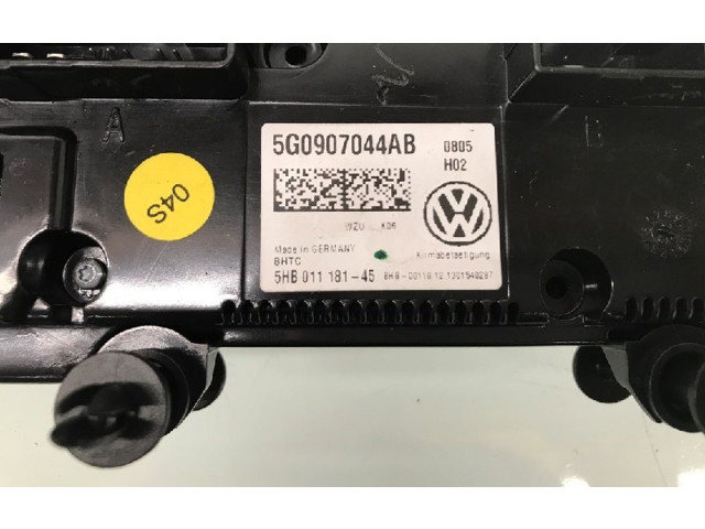 Блок управления климат-контролем 5G0907044AB, 5G0907044AB   Volkswagen Golf VII