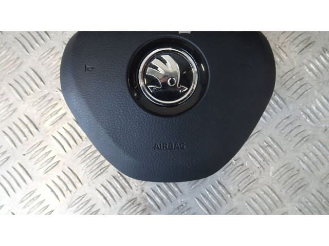 Подушка безопасности водителя 6V0880201R Skoda Fabia Mk3 (NJ)