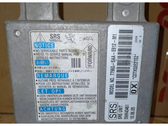 Блок подушек безопасности 77960SAAE81   Honda Jazz