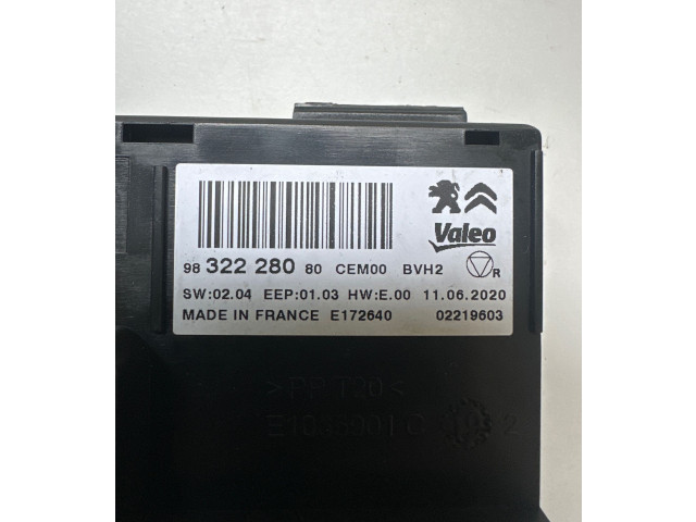 Блок управления 9832228080, 02219603 Peugeot Partner III