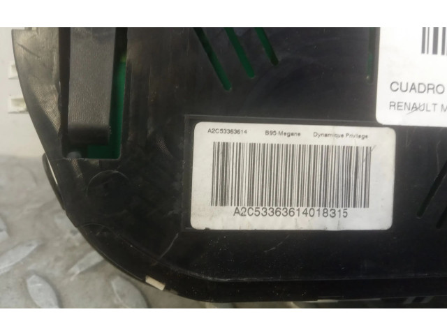 Přístrojová deska Renault Megane III 2009 248100342R, A2C53363614