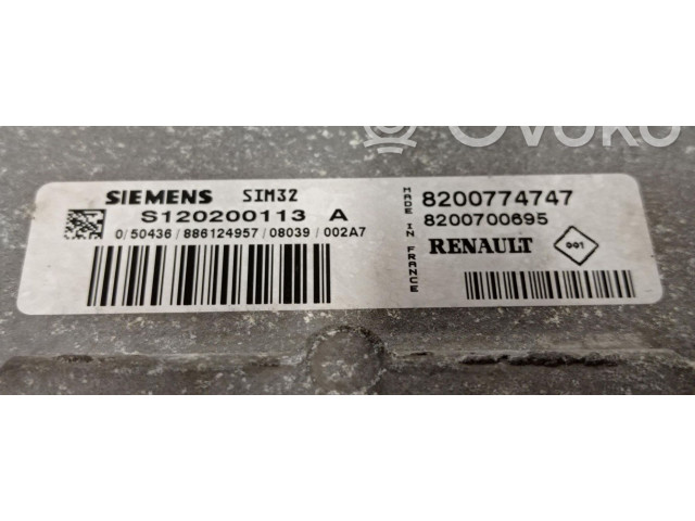 Řídící jednotka 8200774747 Renault Twingo II 2008