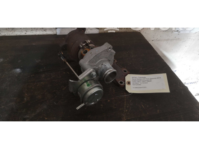 Турбина Dacia Duster 16446RH82728353, 54359710020 для двигателя 9KE892