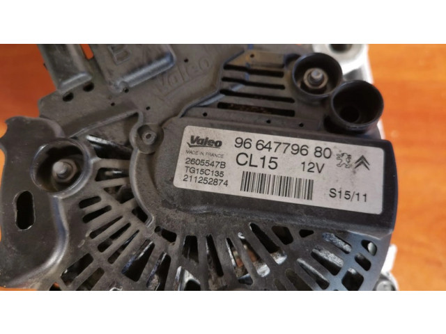 Генератор 9664779680 Citroen C3 Picasso 1.6