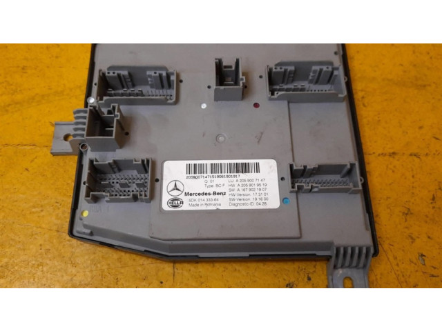 Блок управления A2059007147, A1679021907 Mercedes-Benz C W205