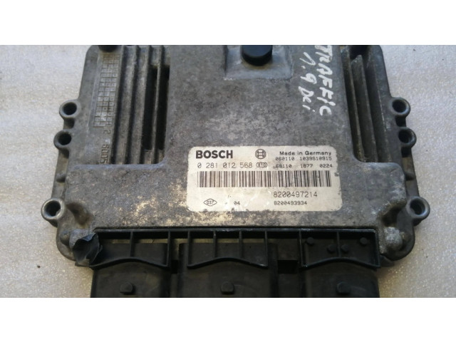 Řídící jednotka 0281012568, 8200493934 Renault Trafic II (X83) 2006