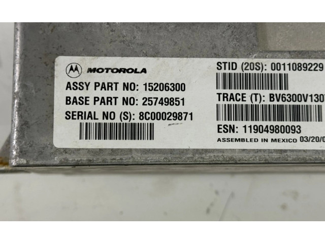 Блок управления 15206300, 15206300 Cadillac Escalade