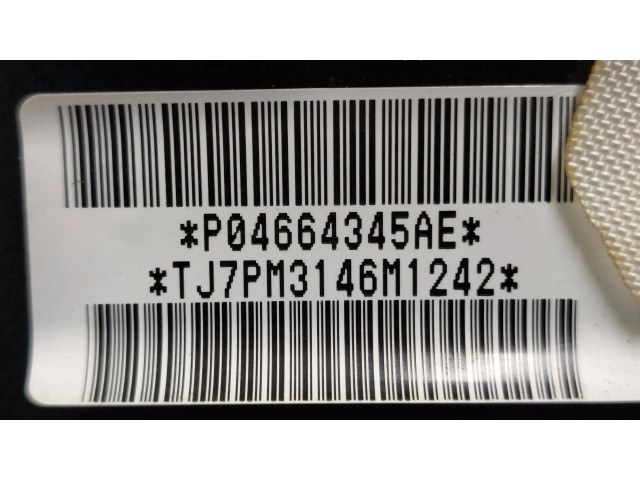 Подушка безопасности пассажира P04664345AE, TJZMM3146M1242 Jeep Compass
