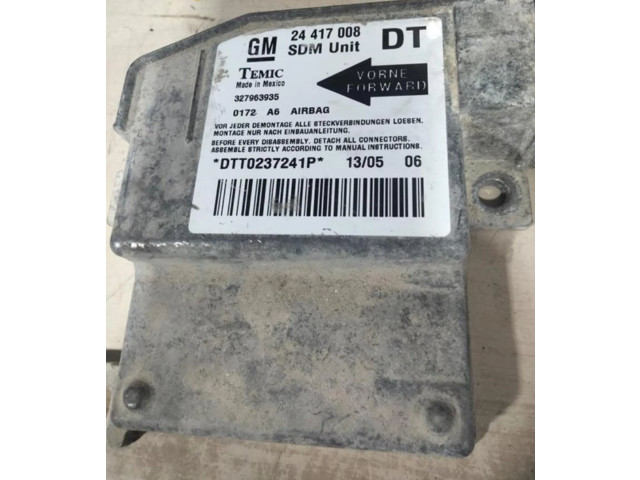 Блок подушек безопасности 24417008, CENTRALITAAIRBAG Opel Combo B