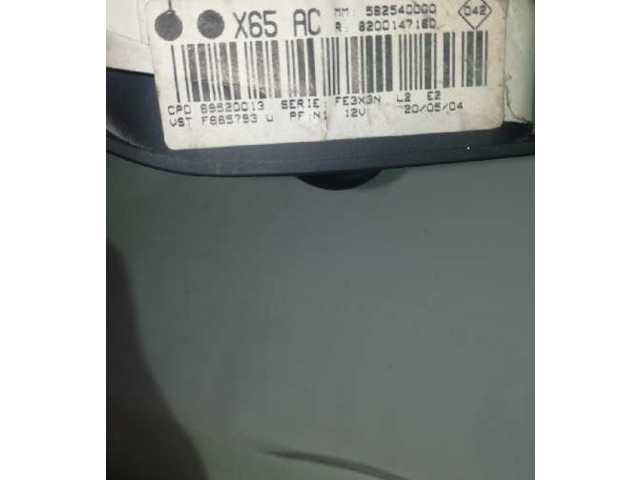 Блок управления климат-контролем 8200147160 Renault Clio II