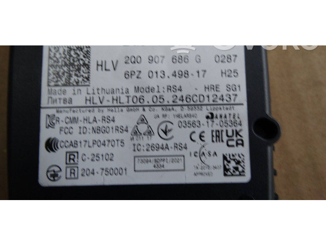 Датчик слепых зон 2Q0907686G, 6PZ01349817 Skoda Octavia Mk4