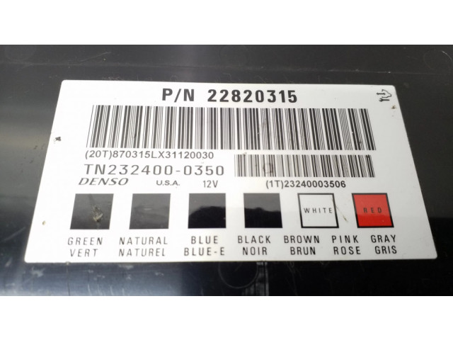 Блок комфорта 22820315   Chevrolet Captiva   