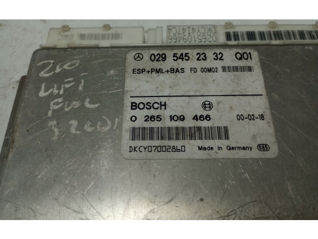 Блок управления АБС 0295452332   Mercedes-Benz E W210