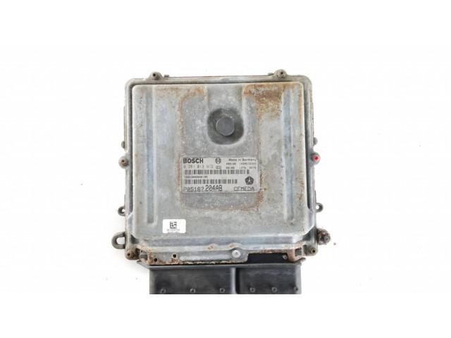 Блок управления двигателя P05187204AB, 0281013912 Jeep Cherokee III KJ