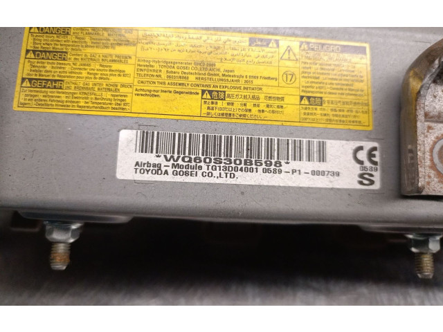 Подушка безопасности водителя 98301AL010WM, 98301AL010WM Subaru Legacy