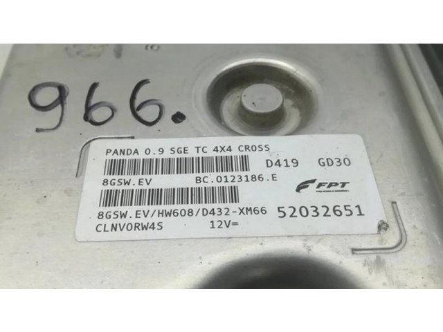 Řídící jednotka 52032651, RW4S   Fiat Panda III 2016
