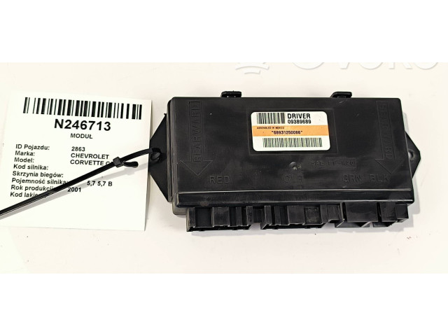 Блок управления 09389689, 68931250086 Chevrolet Corvette C5