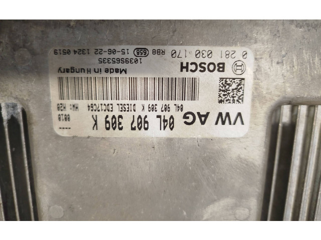 Řídící jednotka 04L907309K, 0281030170   Volkswagen Tiguan 2015
