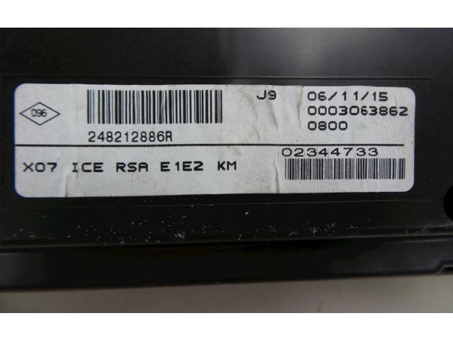 Панель приборов 248212886R, 248212886R   Renault Twingo III       