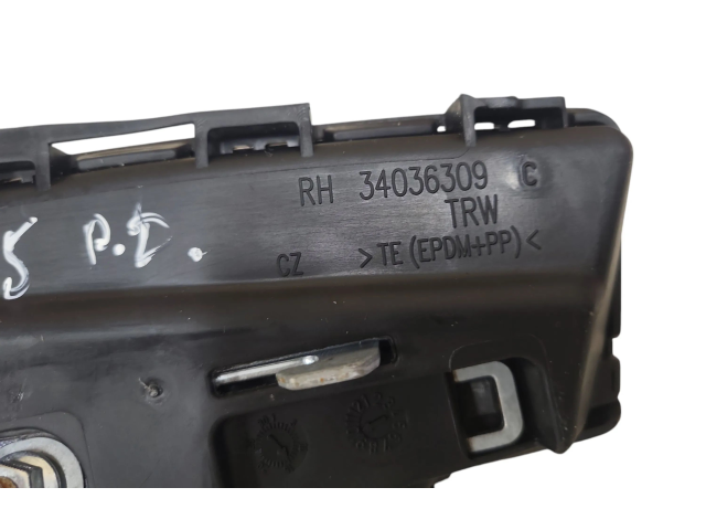 Подушка безопасности в сиденье 6J0880242A, 34036331E   Seat Ibiza IV (6J,6P)