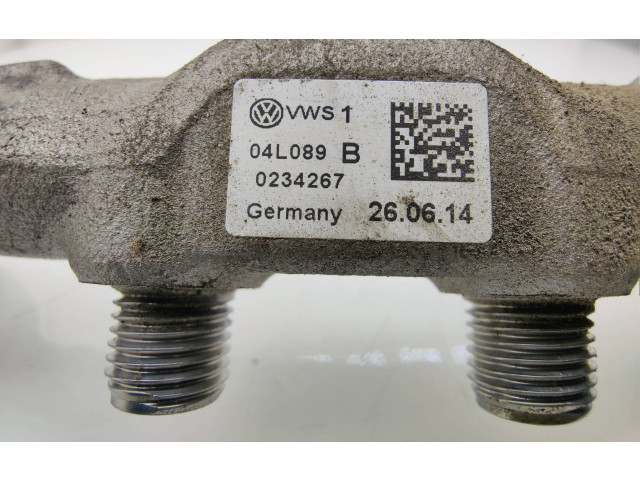 Топливная рампа 04L089B, 0234267 Skoda Octavia Mk3 (5E) для двигателя CKFC