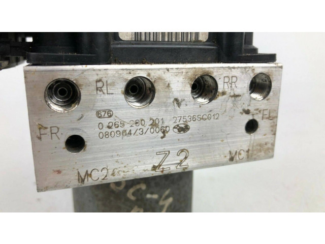 Блок АБС 27536SC012, 0265230201   Subaru  Forester SH  2008-2013 года