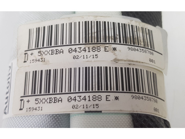 Боковая подушка безопасности 9804358780, 9804358780 Citroen C4 Cactus