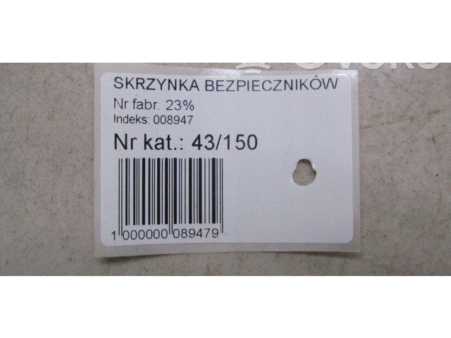 Pojistková skříňka Nissan Pulsar 2016