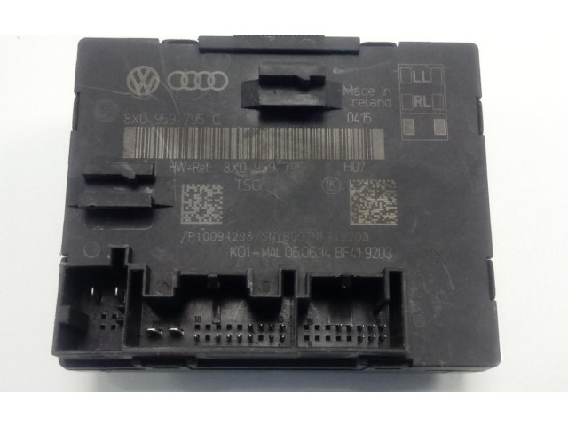 Блок управления двигателя 8X0959795C   Audi Q3 8U