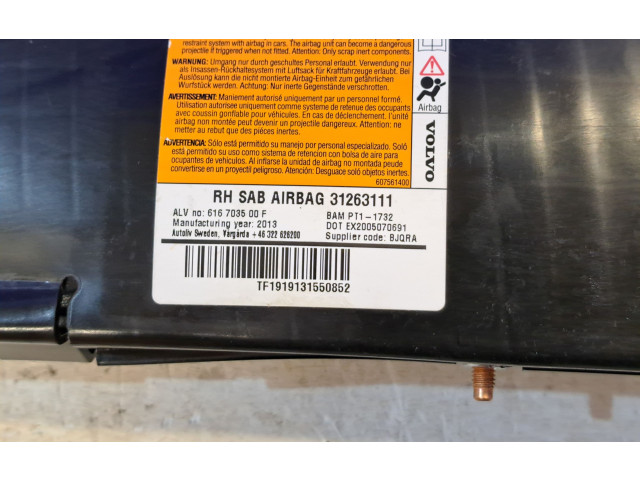 Подушка безопасности в сиденье 31263111   Volvo S60