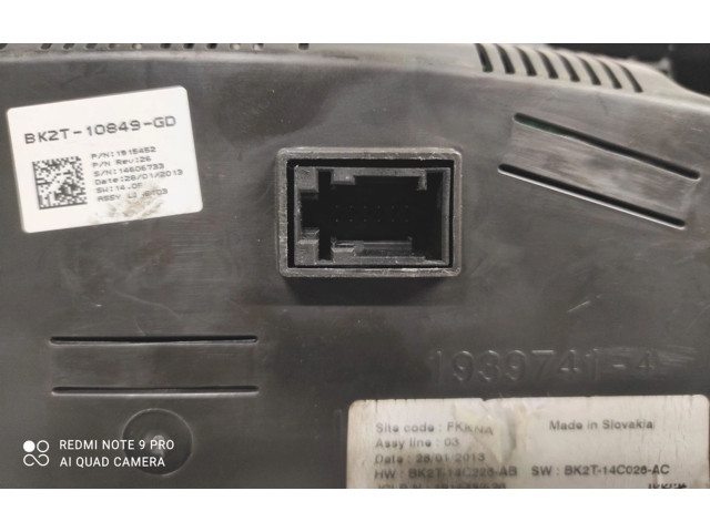 Přístrojová deska Ford Transit Custom 2023 BK2T-10849-GD, BK2T-10849-GD