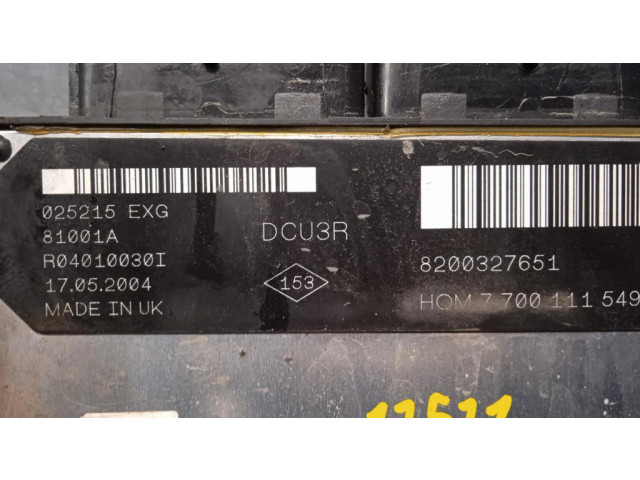 Řídící jednotka R04010030I, LUCAS Renault Kangoo III 2005