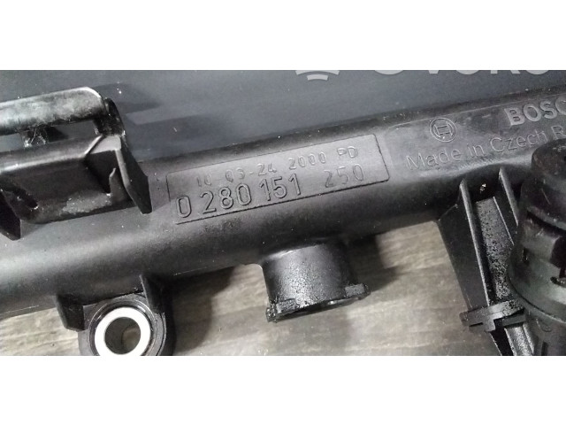 Vstřikovací lišta 0280151250 Fiat Punto Evo