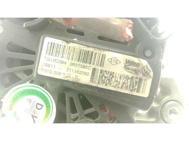 Генератор 231003831R Dacia Lodgy 1.2