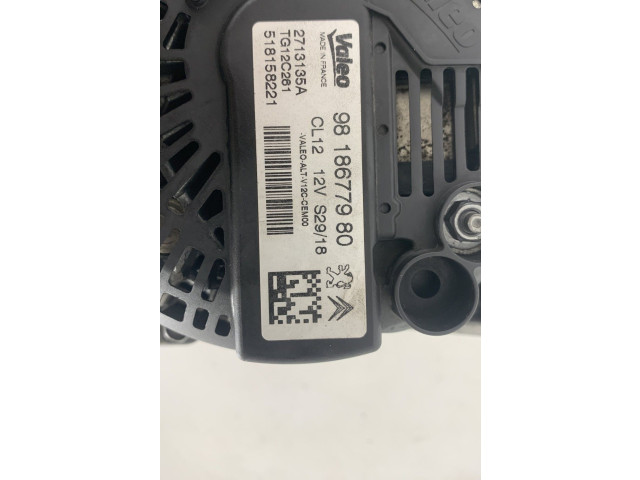Генератор 9818677980   Peugeot 2008 I      