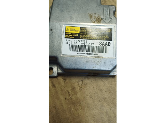 Блок подушек безопасности 12772222 Saab 9-5